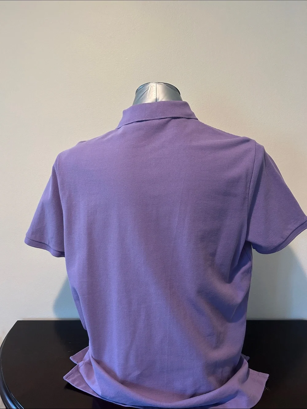 Ralph Lauren Lavender Polo Shirt with Green Pony